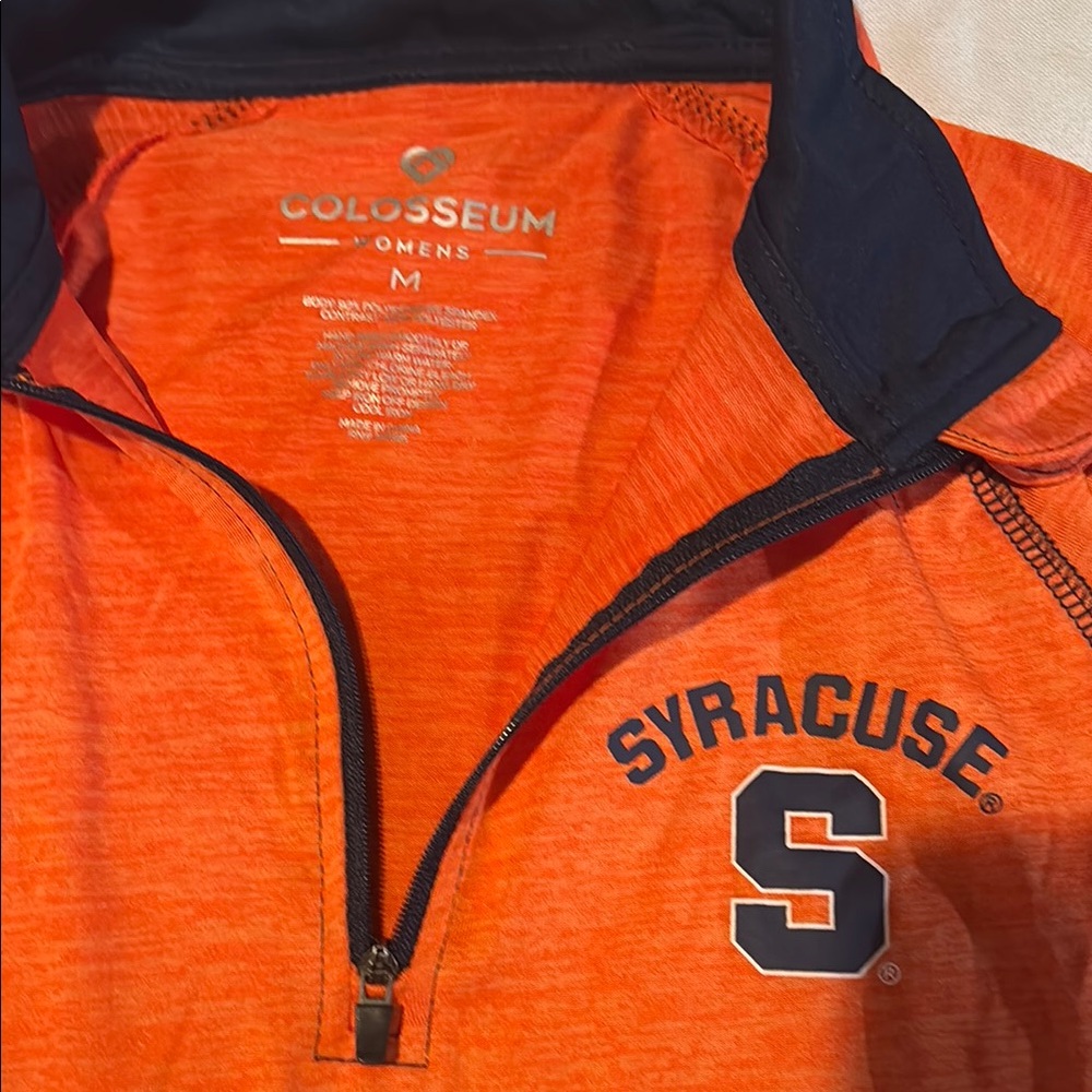 Colosseum Orange Syracuse Sweatshirt